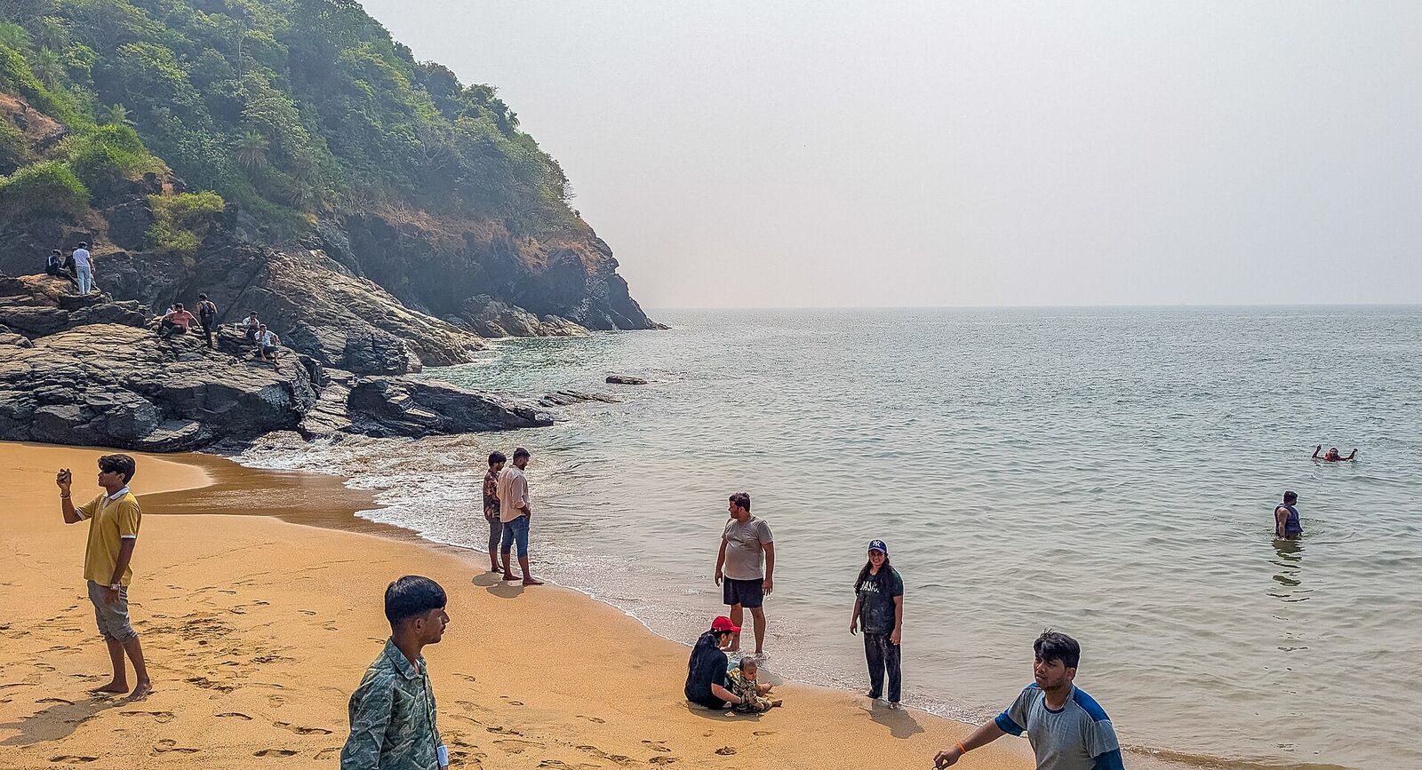 Scenic trail leading toward the coast near Gokarna